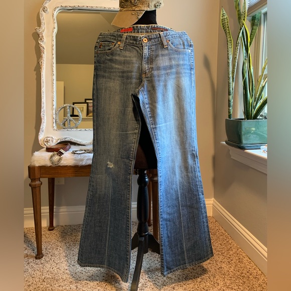 Adriano Goldschmied The Club Wide Leg Jeans Size 30R - Picture 1 of 6